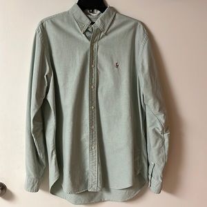 Ralph Lauren Green Button Down Shirt